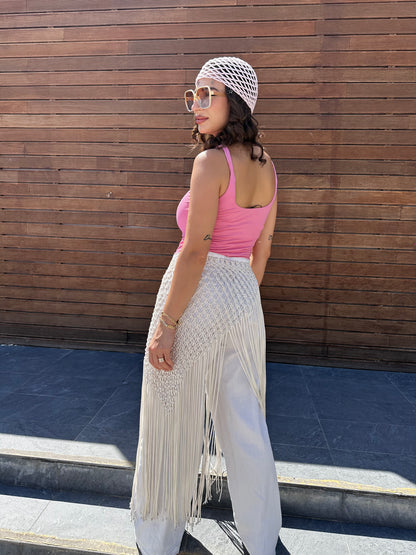 Macrame Skirt - Off White