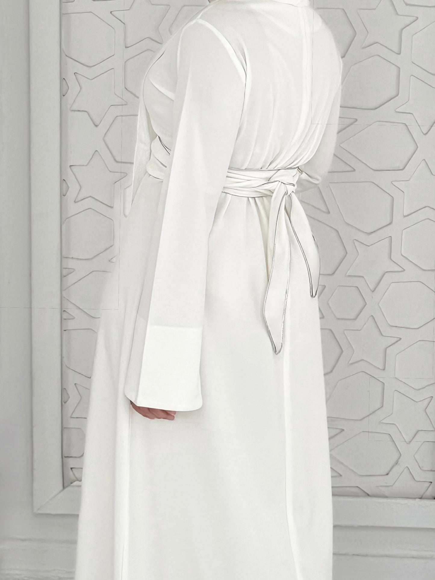 Line Dress-Off White