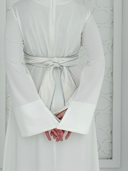 Line Dress-Off White