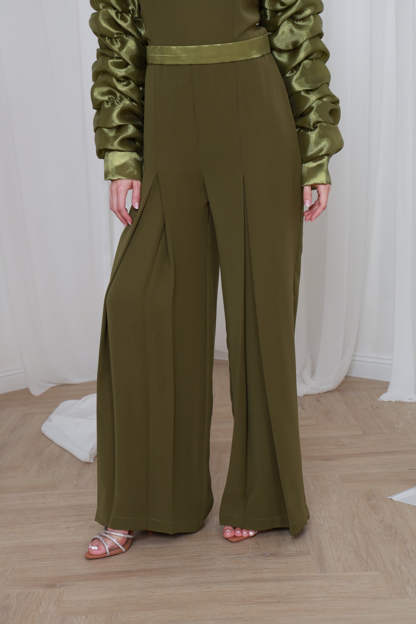 Forest Green Diva Jumpsuit