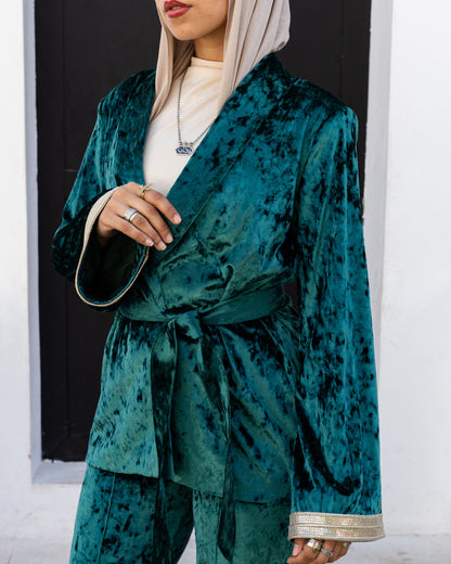 Cleopatra Green Suit