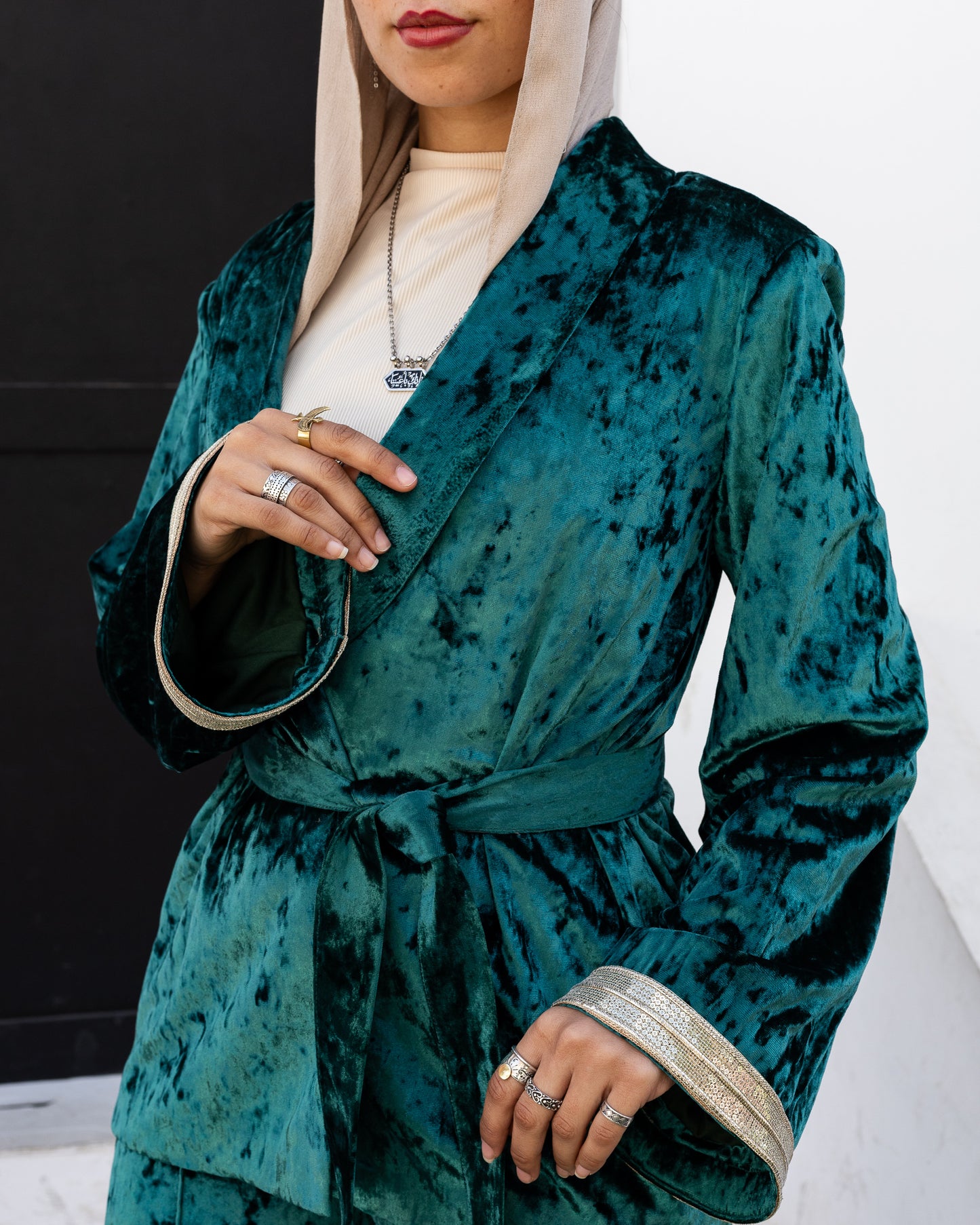 Cleopatra Green Suit