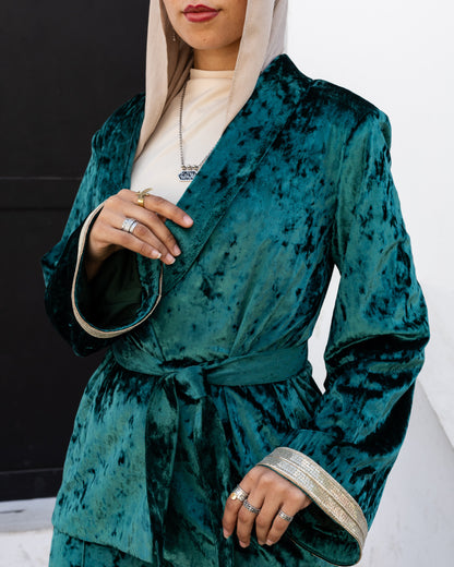 Cleopatra Green Suit
