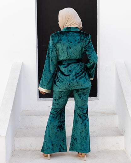 Cleopatra Green Suit
